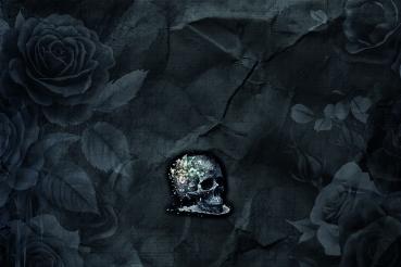 Flowerskull - Mützen Panel - Jersey